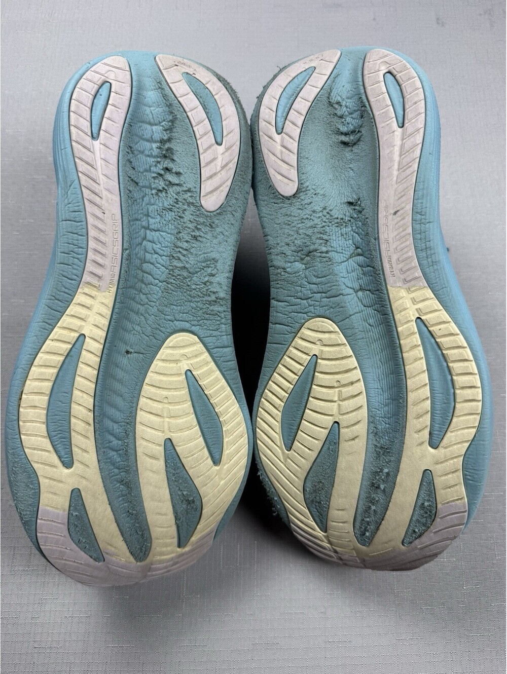 ASICS Gel-Nimbus 27 Running Shoes Size Womens US 9 1/2 Stillwater/Cream (Blue) - Picture 5 of 9
